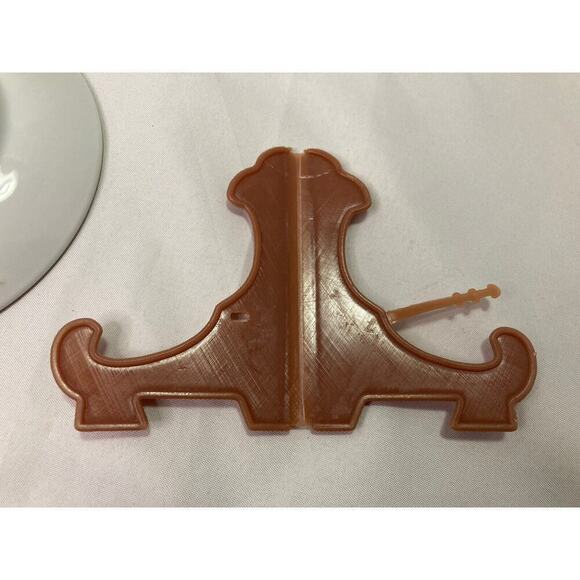 Vintage Russ Berrie Felines Of Destinction Decorative Porcelain Cat Plate Easel - Picture 5 of 8